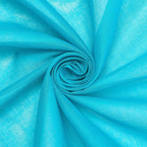Concord NC Textiles —Turquoise Color—Lawn Lightweight Fabric—Sold by the Yard— Nationwide Shipping Available